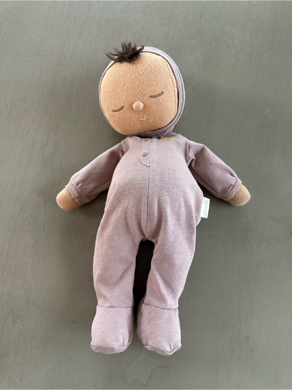 Olli Ella Dozy Dinkum Baby Doll in Mauve-Lilac Sleep Outfit